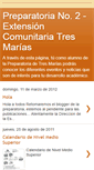 Mobile Screenshot of prepa-tres-marias-uaem.blogspot.com