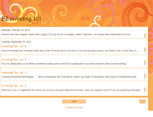 Tablet Screenshot of ezinvesting101.blogspot.com