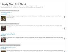 Tablet Screenshot of libertychurchofchrist.blogspot.com