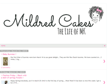 Tablet Screenshot of mildredcakes.blogspot.com