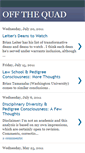Mobile Screenshot of offthequad.blogspot.com
