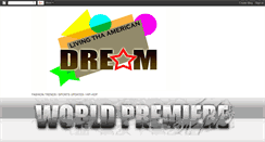 Desktop Screenshot of livingthaamericandream.blogspot.com