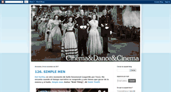 Desktop Screenshot of cinemadancecinema.blogspot.com
