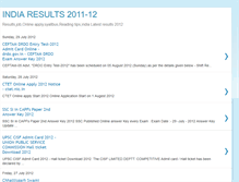 Tablet Screenshot of india-results-2011-12.blogspot.com