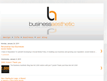 Tablet Screenshot of businessaesthetic.blogspot.com