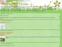 Tablet Screenshot of evangelicagreenplanet.blogspot.com