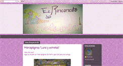 Desktop Screenshot of elrinconcitodeanedumla.blogspot.com