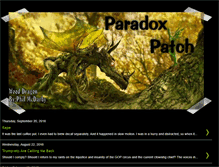 Tablet Screenshot of paradoxpatch.blogspot.com