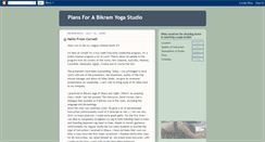 Desktop Screenshot of joe-bikramyoga.blogspot.com