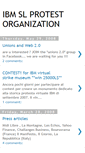 Mobile Screenshot of ibmslprotest.blogspot.com