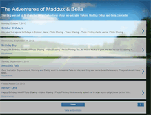 Tablet Screenshot of madduxandbella.blogspot.com