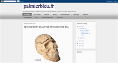 Desktop Screenshot of palmierbleu.blogspot.com