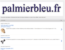 Tablet Screenshot of palmierbleu.blogspot.com