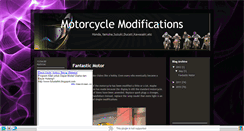 Desktop Screenshot of motocycle-modifications.blogspot.com