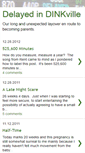 Mobile Screenshot of delayed-in-dinkville.blogspot.com