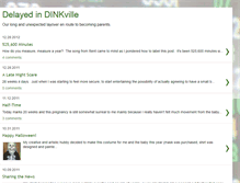 Tablet Screenshot of delayed-in-dinkville.blogspot.com