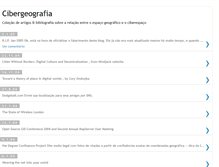 Tablet Screenshot of cibergeo.blogspot.com