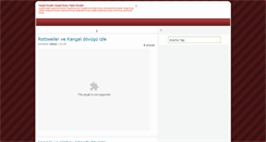 Desktop Screenshot of kangal-dovusleri.blogspot.com