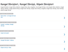 Tablet Screenshot of kangal-dovusleri.blogspot.com