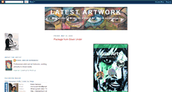 Desktop Screenshot of latestartwork.blogspot.com