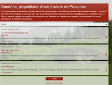 Tablet Screenshot of maison-en-provence.blogspot.com