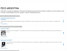 Tablet Screenshot of fecoargentina.blogspot.com