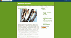Desktop Screenshot of desastresecologicosenchile.blogspot.com