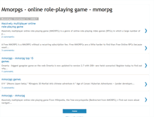 Tablet Screenshot of mmorpgs-mmorpg.blogspot.com