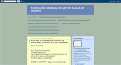 Desktop Screenshot of federacioncomarcaldeaavv.blogspot.com