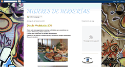 Desktop Screenshot of mujeresdeherrerias.blogspot.com