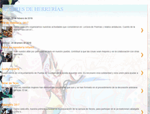 Tablet Screenshot of mujeresdeherrerias.blogspot.com