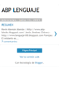 Mobile Screenshot of lengua-resumen.blogspot.com