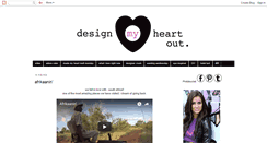 Desktop Screenshot of designmyheartout.blogspot.com