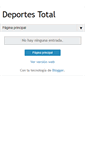 Mobile Screenshot of deportestotal247.blogspot.com