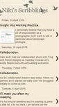 Mobile Screenshot of niki-scribblings.blogspot.com