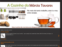 Tablet Screenshot of cozinha-da-marciatavares.blogspot.com