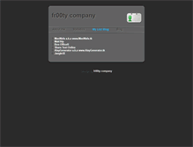 Tablet Screenshot of fr00ty.blogspot.com