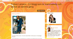 Desktop Screenshot of mallanlarsson.blogspot.com