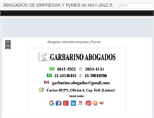Tablet Screenshot of abogados-pymes.blogspot.com