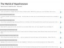 Tablet Screenshot of hazelinesnow.blogspot.com