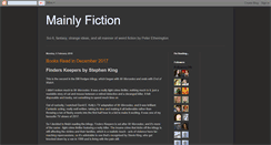 Desktop Screenshot of mainlyfiction.blogspot.com