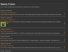 Tablet Screenshot of mainlyfiction.blogspot.com