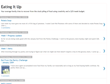Tablet Screenshot of eatingitup.blogspot.com