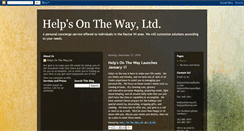 Desktop Screenshot of helpsonthewayforyou.blogspot.com