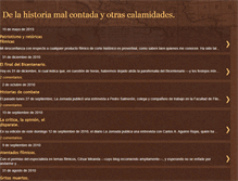 Tablet Screenshot of disparateorias.blogspot.com