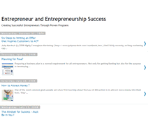 Tablet Screenshot of a-successful-entrepreneur.blogspot.com