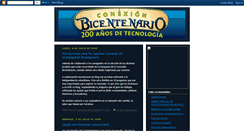 Desktop Screenshot of conexionbicentenario4.blogspot.com