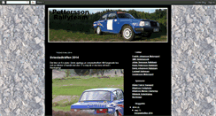 Desktop Screenshot of petterssonrallyteam.blogspot.com