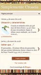 Mobile Screenshot of croaciaenmicorazon.blogspot.com