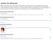 Tablet Screenshot of justiceformckenzie.blogspot.com